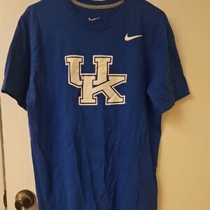Nike Blue T-Shirt with UK Graphic